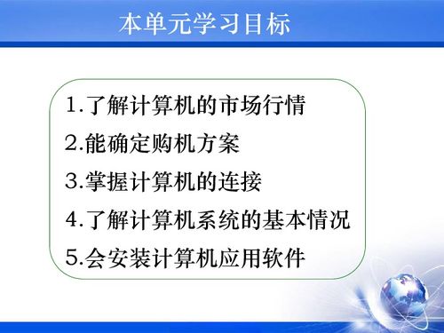 購置與認(rèn)識計算機 開啟信息科技之旅